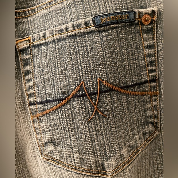 Jeanstar flare leg jeans with stonewashed look: good condition - Picture 6 of 12